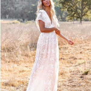 Maxi white dress
